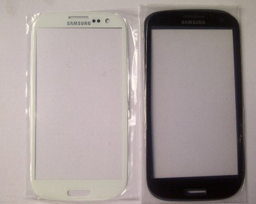 Mica De Pantalla Galaxy S4 Y S3 (azul Y Blanca)